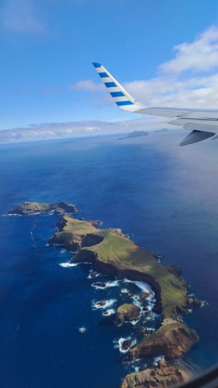 Flug über die Insel La Palma